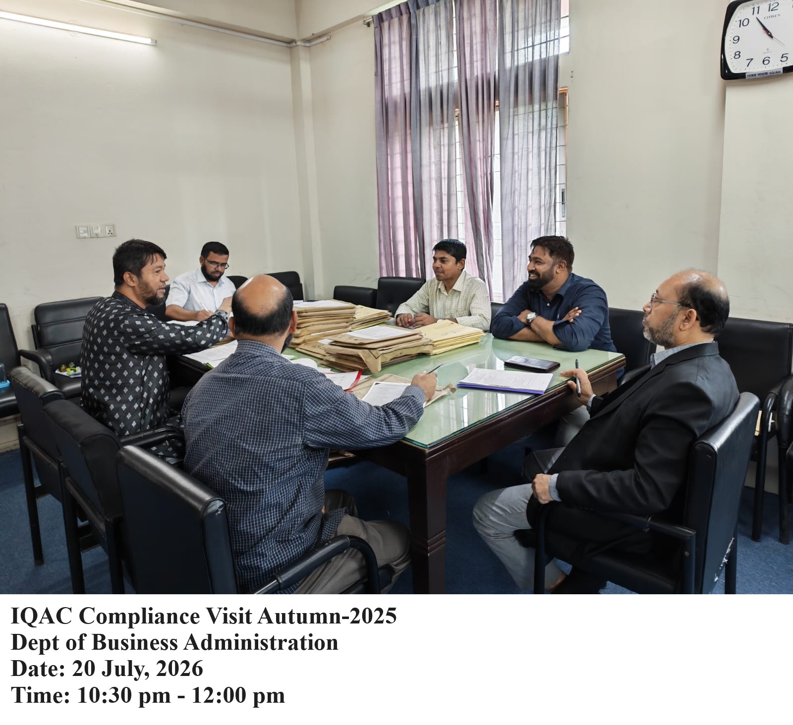 IQAC Compliance Visit Autumn-2025