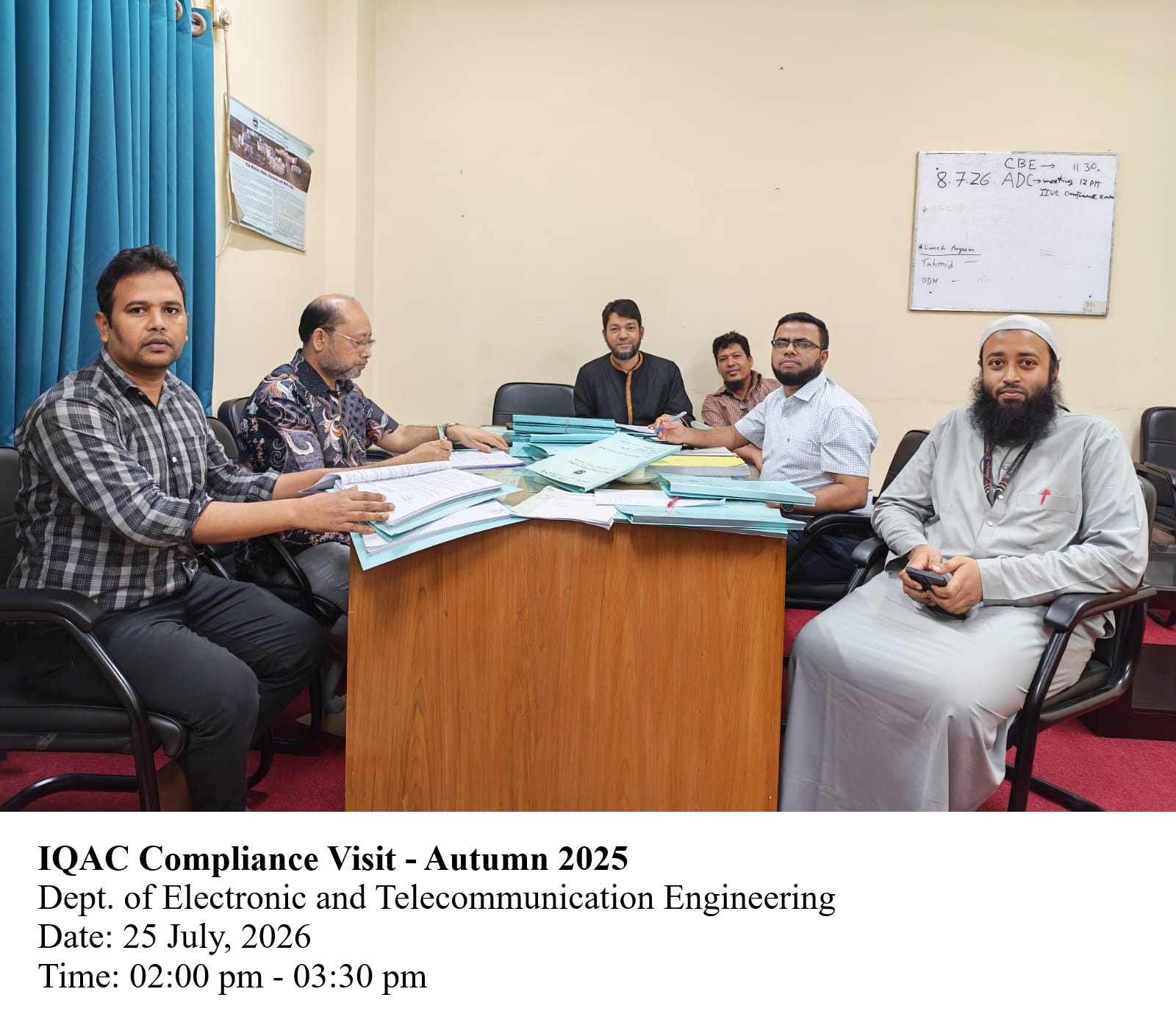 IQAC Compliance Visit Autumn-2025