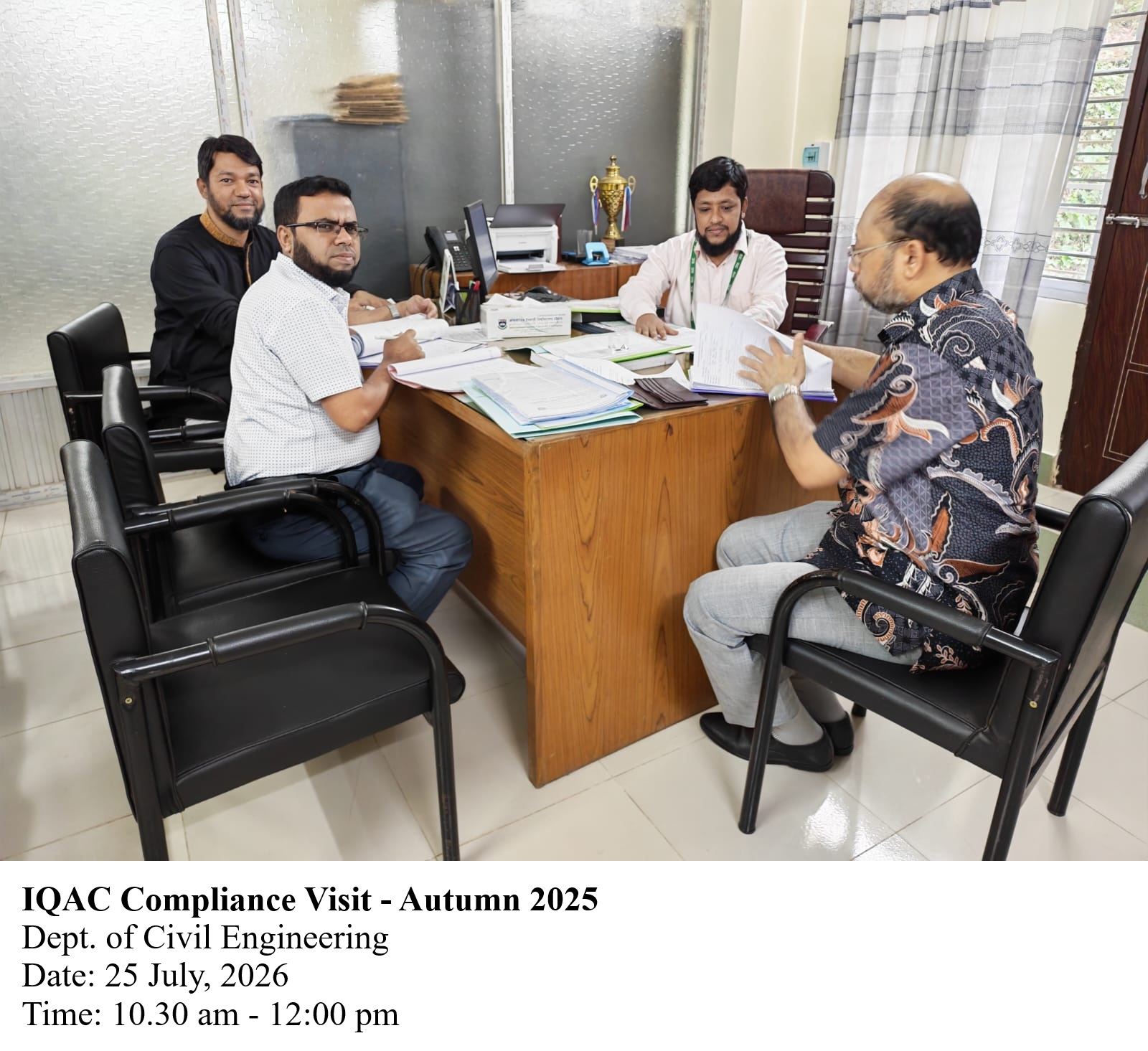 IQAC Compliance Visit Autumn-2025