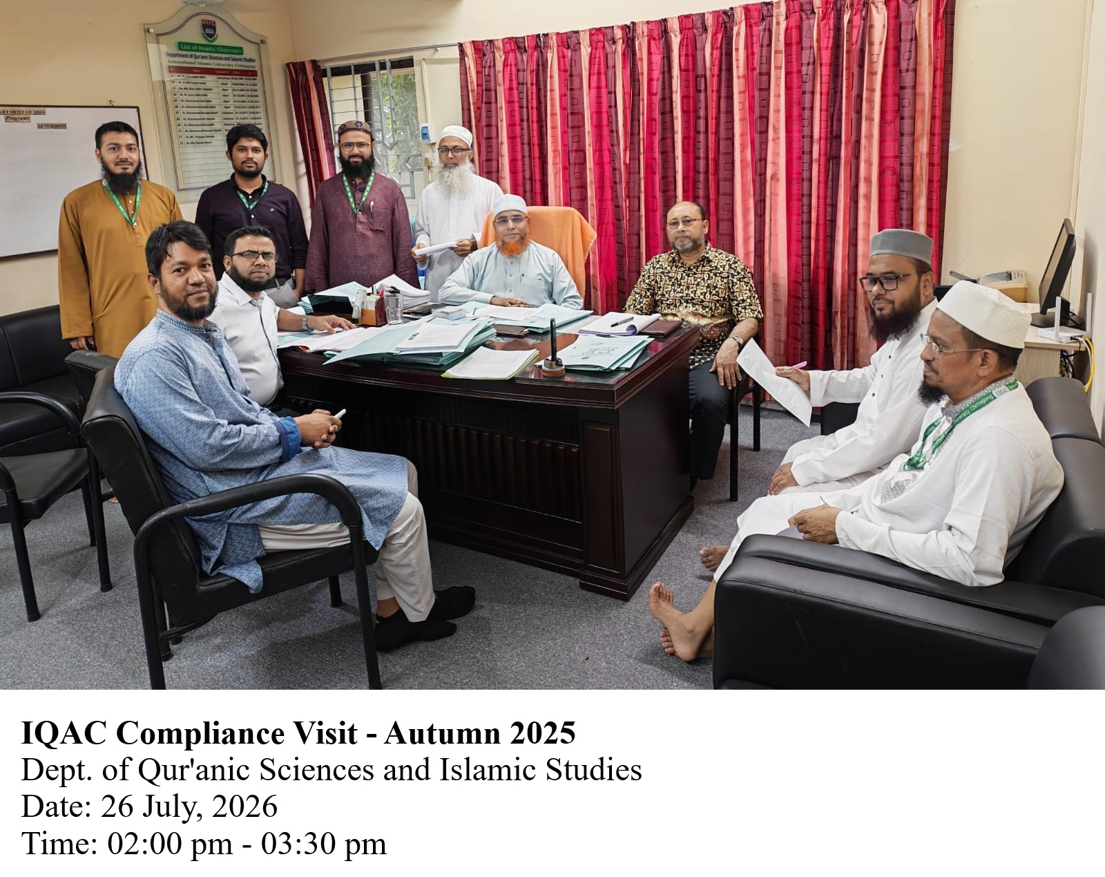 IQAC Compliance Visit Autumn-2025