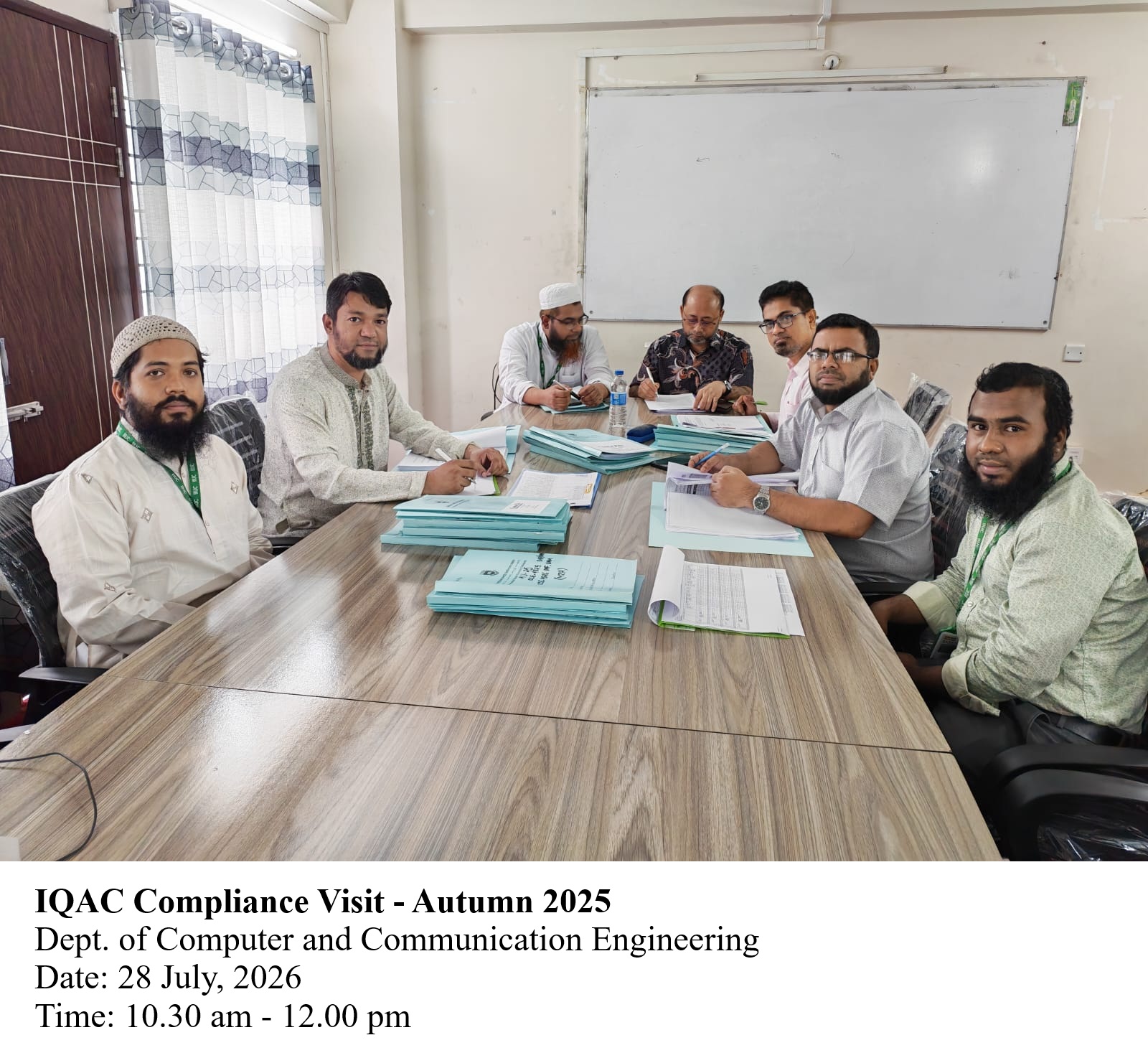IQAC Compliance Visit Autumn-2025