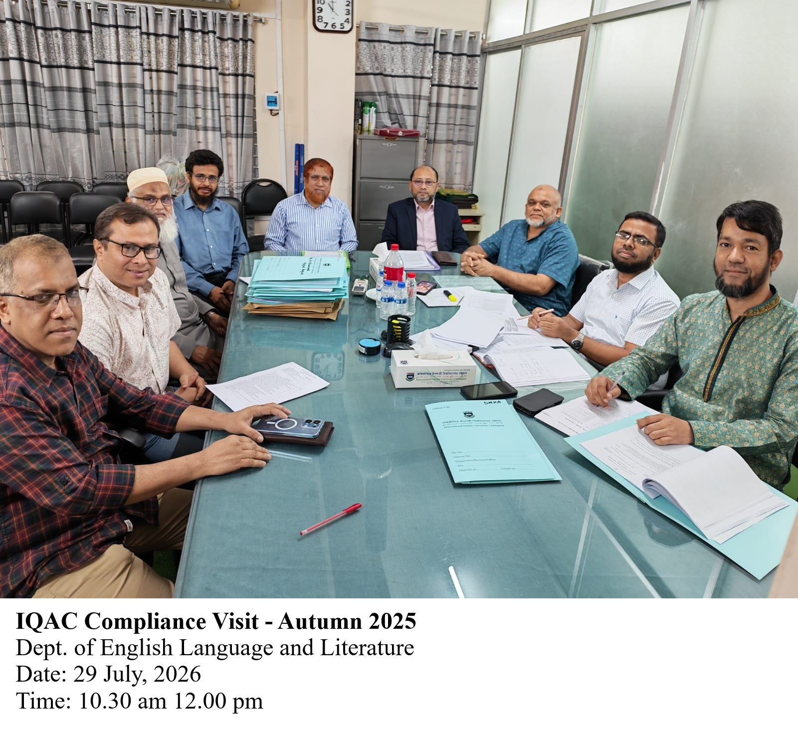 IQAC Compliance Visit Autumn-2025